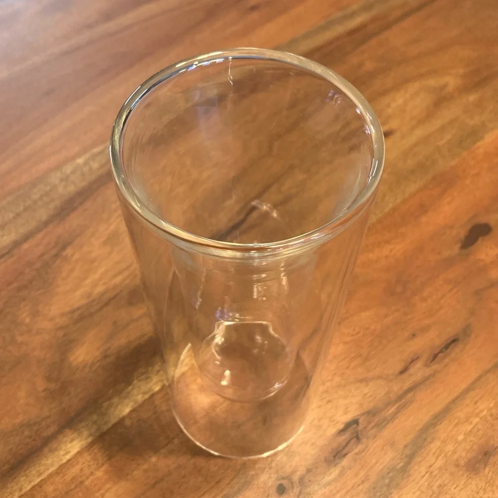 Double-Walled Glass Vase